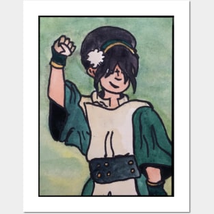 The Last Paintbender: Toph Art Nouveau Posters and Art